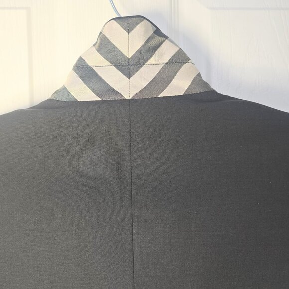 BURBERRY Black Women's Blazer - Size 4 - Picture 9 of 11